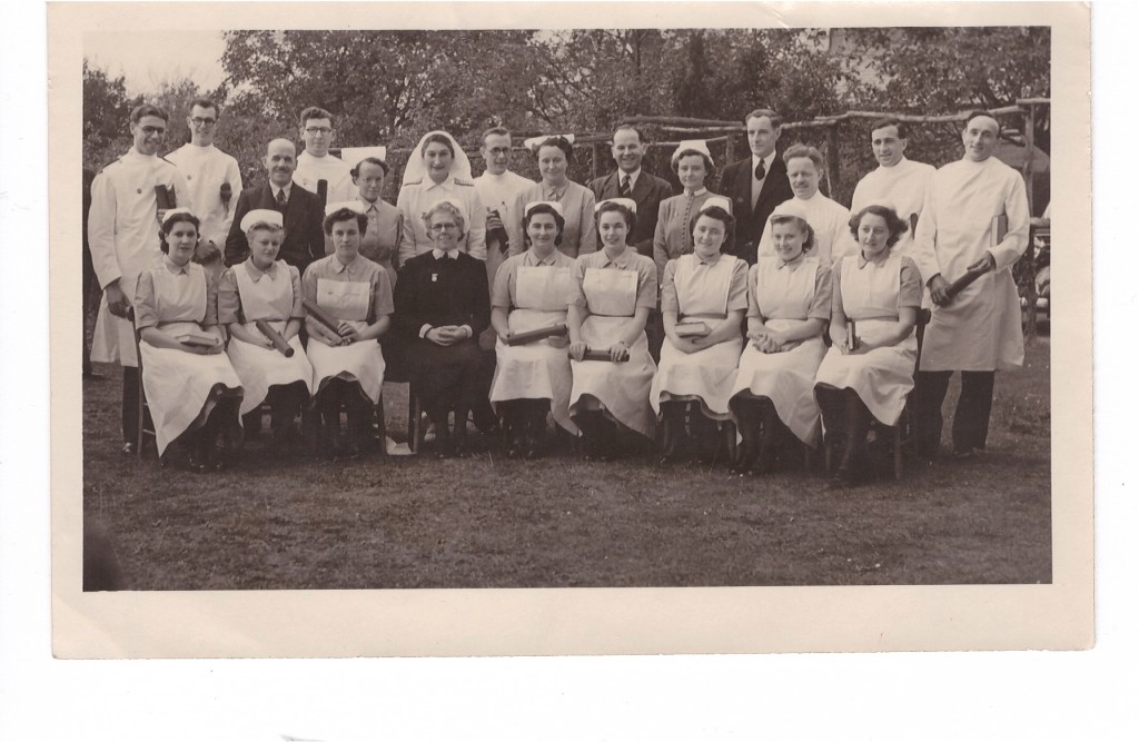 Photograph of nurses from 1950